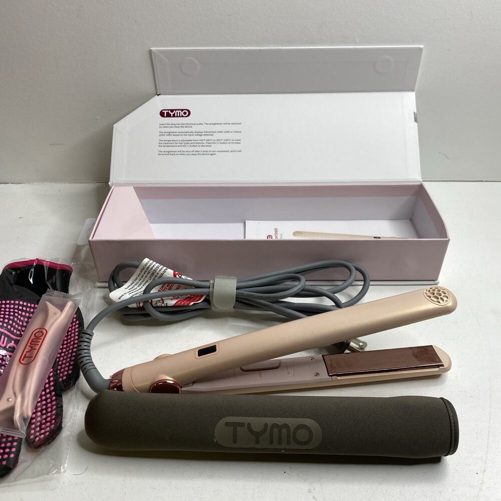 Tymo Sway Flat Iron Hair Straightener - Titanium - 30 Second Heat Up - Auto Mode